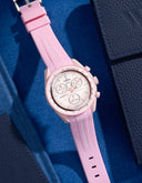 Curved Rubber Strap - Pink - OM Luxury